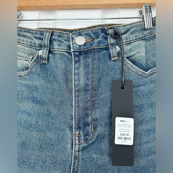 NovaMen Skinny Flare Jeans - Picture 11 of 11